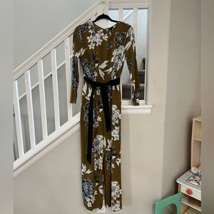 Who What Wear Jumpsuit with black belt